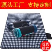 现货户外新款 绒面野餐垫加厚防潮垫防水垫厂家批发