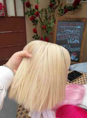 高档安P娜罗2023时尚女人蓬松蘑爆炸头菇头宴会潮ARTY晚宴造型假