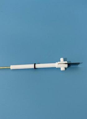 J110升级铂片电极夹加固纯铂电极铂工作电极夹Pt工作电极夹具