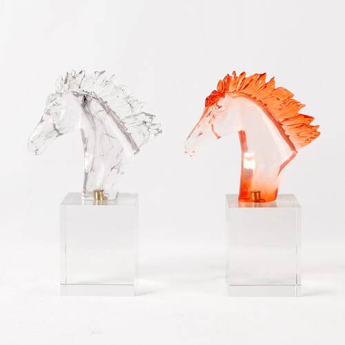 现代艺术马摆件轻奢高档家居客厅玄关办公室售楼处样板房间装饰品