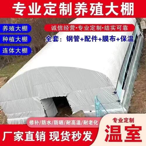 养殖大棚全套大棚骨架家用温室种植棚专业养鸡棚羊棚牛棚养猪大棚