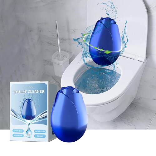 Jue-fish Toilet Rose Cleaner - Bathroom Household Toilet Sta