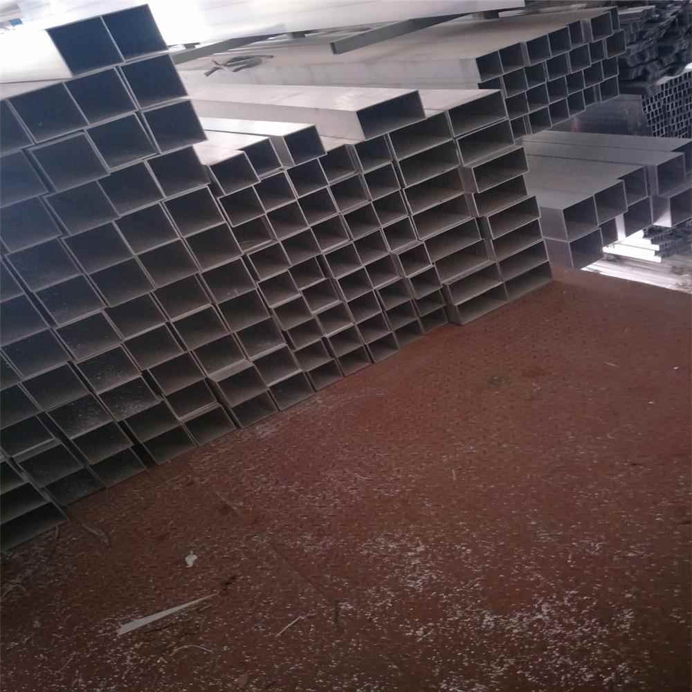 空心方扁铝管规格标准 毛料铝方管 现货6063翔奋铝合金扁通
