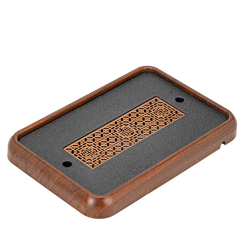 2024新款茶盘家用小型沥储水式茶台功夫茶具茶海干泡托盘蓄排两用