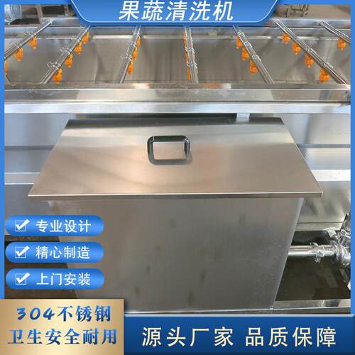 草莓喷淋式清洗成套设备果蔬清洗去泥去杂去油污气泡清洗机洗菜机