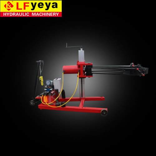 60吨 100吨 200吨半自动手摇式车载式液压拉马/车载式液压拉马