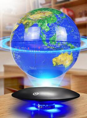 磁浮地球仪办公室家居装饰品摆件摆设送教师生日礼物创意礼品