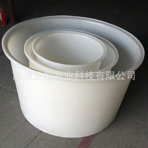 塑料圆桶1500L酿酒发酵搅拌桶1.5吨户外储水桶鱼菜共生养殖桶
