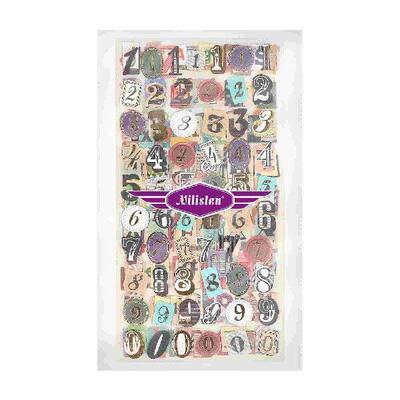 6 Sheet Decal Sticker Scrap Anti-fading Stickers Letter