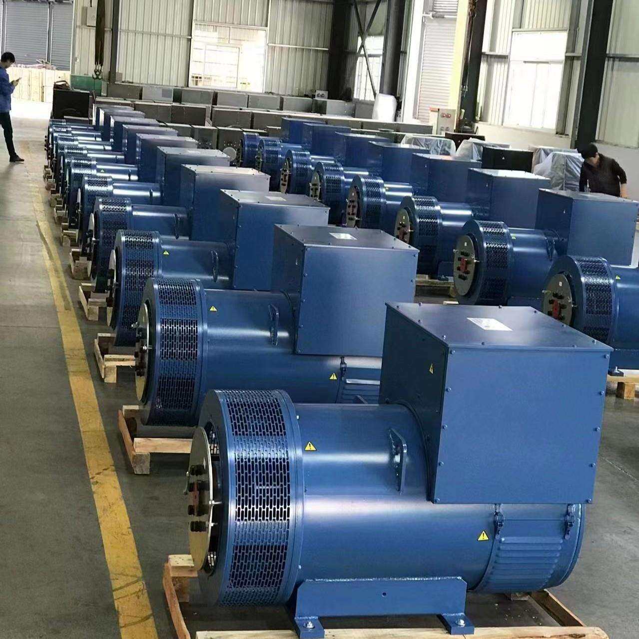现货供无刷全铜交流发电机电压110-690V频率50/60HZ功率8-2000KW