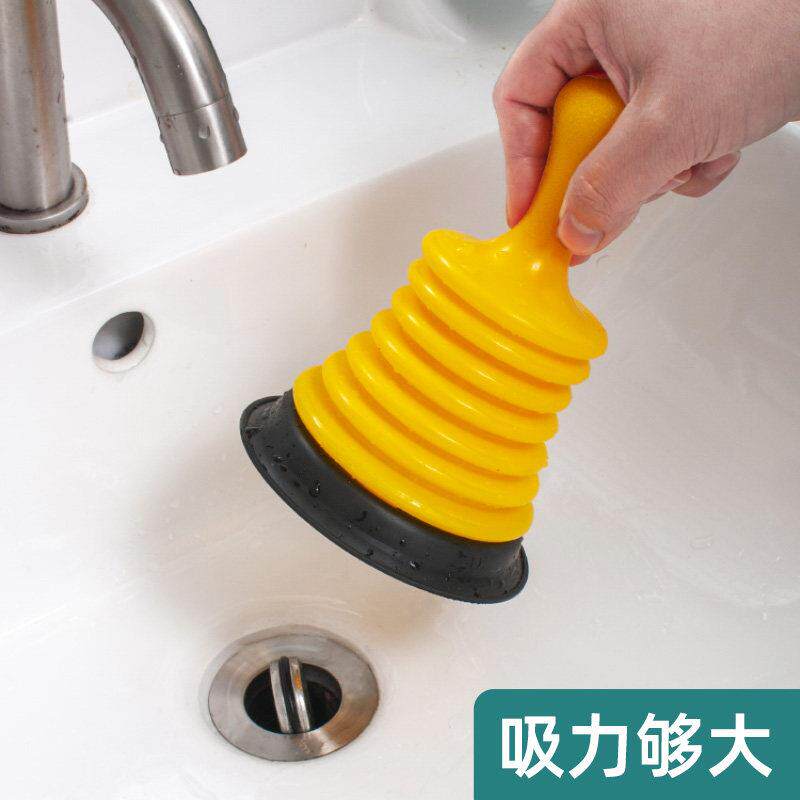 通下水道疏通神器厨房厕所水槽水池堵塞皮搋子浴缸地漏水拔子皮吸