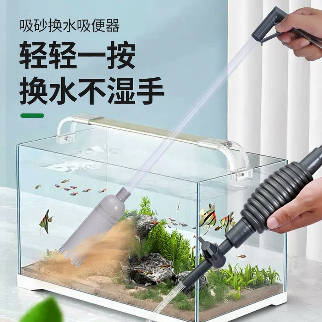 水族箱鱼缸水器神器鱼缸清洁用具