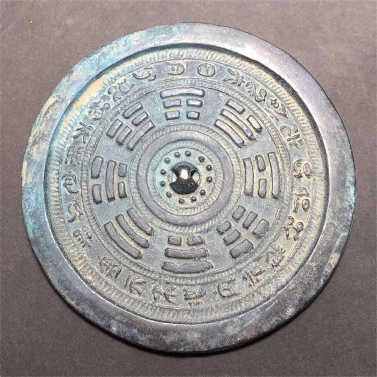 古玩工艺品复古做旧铜器（铜镜）摆件