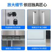 不锈钢水杯柜工厂车间员工茶杯柜水杯存放柜休息室304带门水杯架