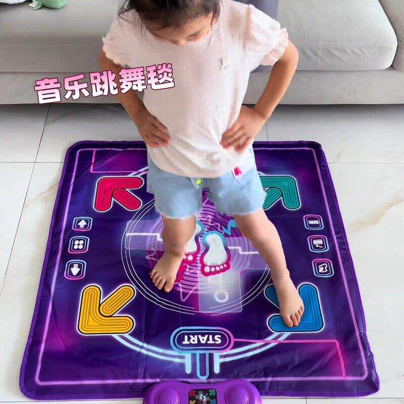 跳舞毯跳高助长训练器蓝牙音乐无线 线游戏毯在家锻炼身体的器材