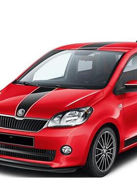 适用于斯柯达 Citigo适合 3-5 门车头车顶车尾贴纸改装车贴A886