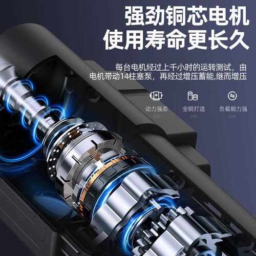 跨境多功能便携洗无线车枪枪充洗电式锂电洗车机高压洗车户外高压