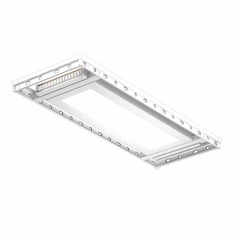 嵌入式语音遥控晾衣机家用自动凉衣杆阳台升降双杆超薄电动晾衣架