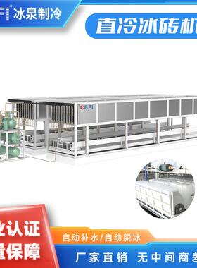 30吨直冷冰砖机工业级大冰砖冰块大小规格多样广州冰泉原厂