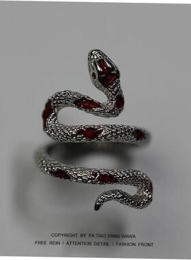 mens joint ring snake punk Male domineering finger rings