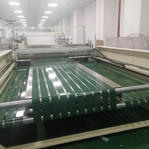 专业生产全自动高周波浴帘机塑料浴帘热合压边生产设备