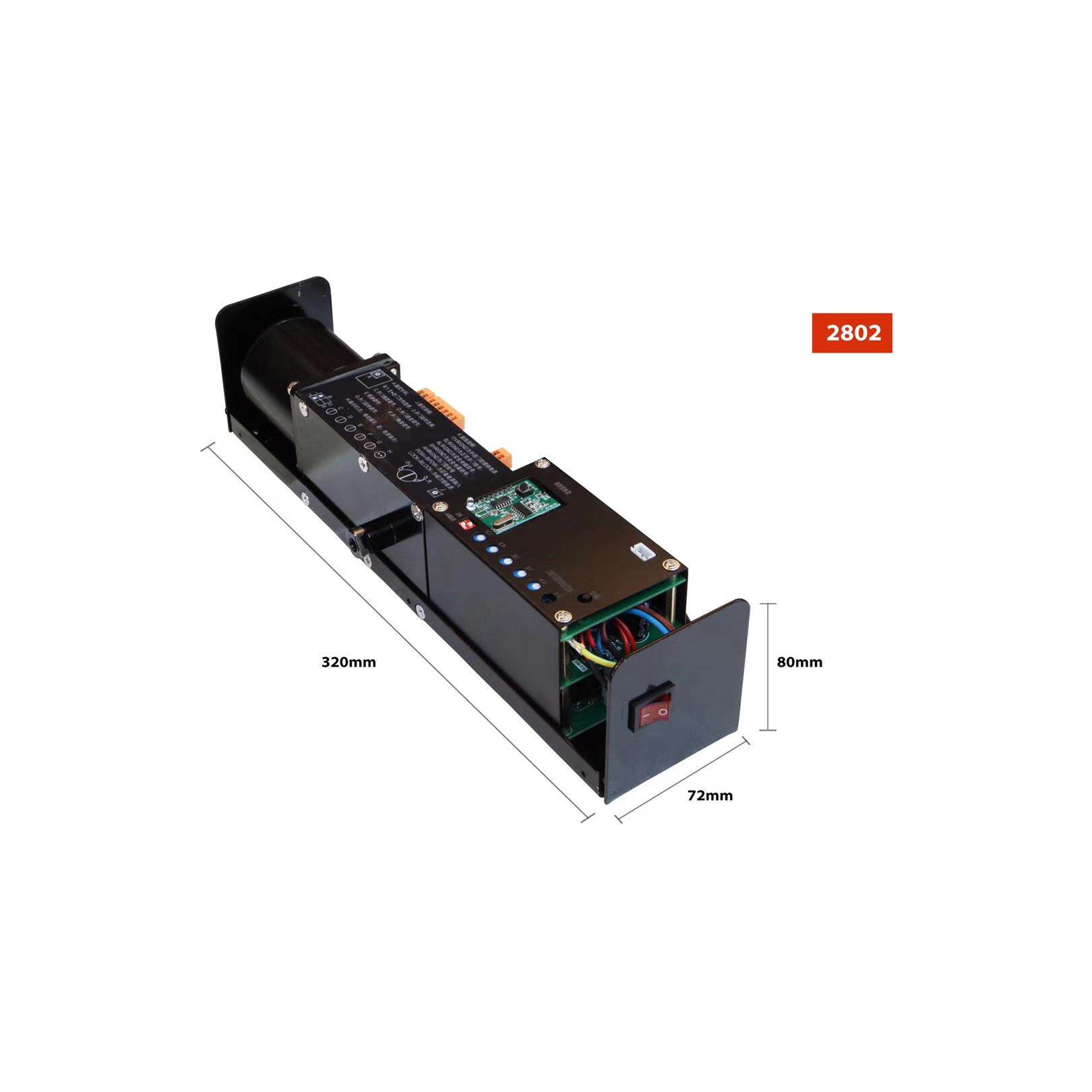 HD海达2802自动90度平开 门机遥控感应刷卡电动自动开 闭门器