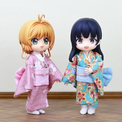 ob11娃衣 女款和服浴衣套装12分bjd衣服 GSC素体 body9 molly娃衣