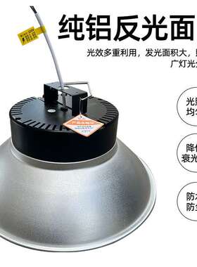 欧PUd工e矿灯工厂厂房仓库天棚灯FBK篮球场毛球场防眩高l亮照羽明