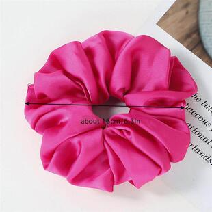 Rubber Big Scrunchies Bands Ties Elastic Hair Oversized
