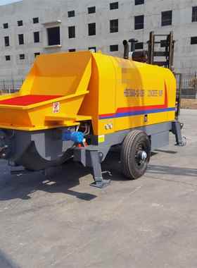 混凝土输送泵HBTS60-12-82R柴油机拖泵道依茨发动机地泵60柴泵