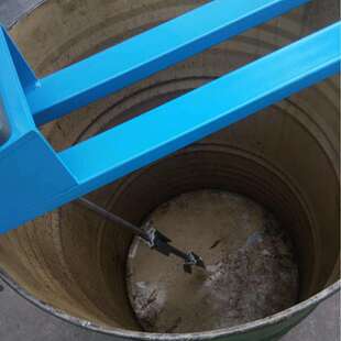 铁油桶搅拌器折叠式桨叶304不锈钢材质易清洁电动搅拌机化工专用