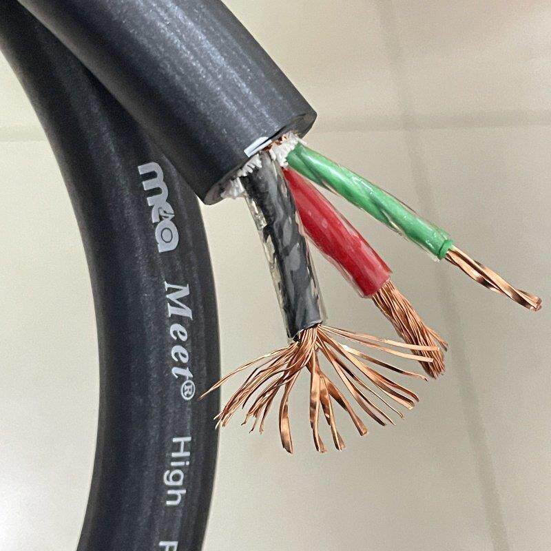 美国MCA meet AC-1 8N方芯铜HiFi发烧音响功放胆机後级电源线散线