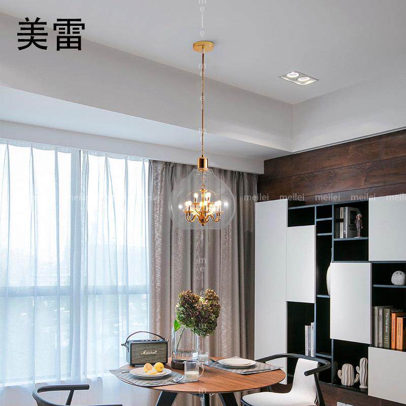 代简约个性创客室厅卧床头餐桌书房样板间67370复古小烛台玻现璃