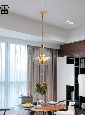 代简约个性创客室厅卧床头餐桌书房样板间67370复古小烛台玻现璃