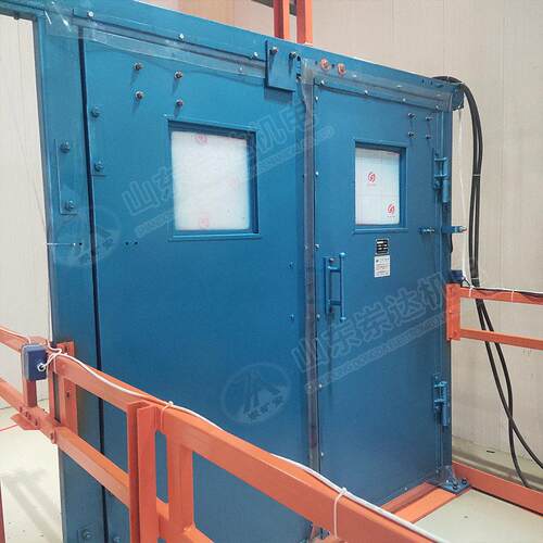 矿用全自动无压风门支持定制密闭门 巷道无压风门