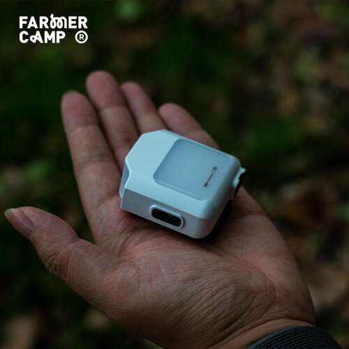 Farmer Camp钓鱼夹帽灯 智能感应续航超亮夜钓户外露营帽檐头戴灯