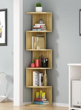 落地墙角柜书柜收纳储架物书架F96M9M69转角架柜墙柜角子三角形拐