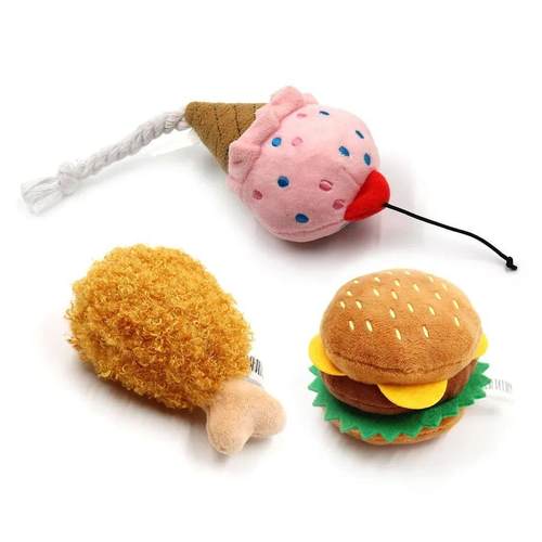 Plush Dog Toys Squeaky Dogs Accessories Pet Perros Toy Soft