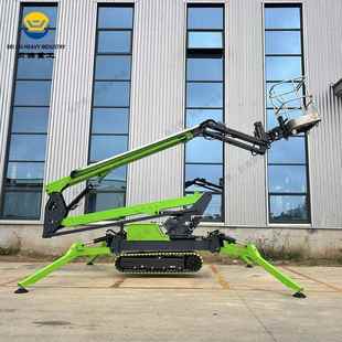 曲臂升降机蜘蛛车 高空作业平台60度旋转自行走履带式 60m蜘蛛式