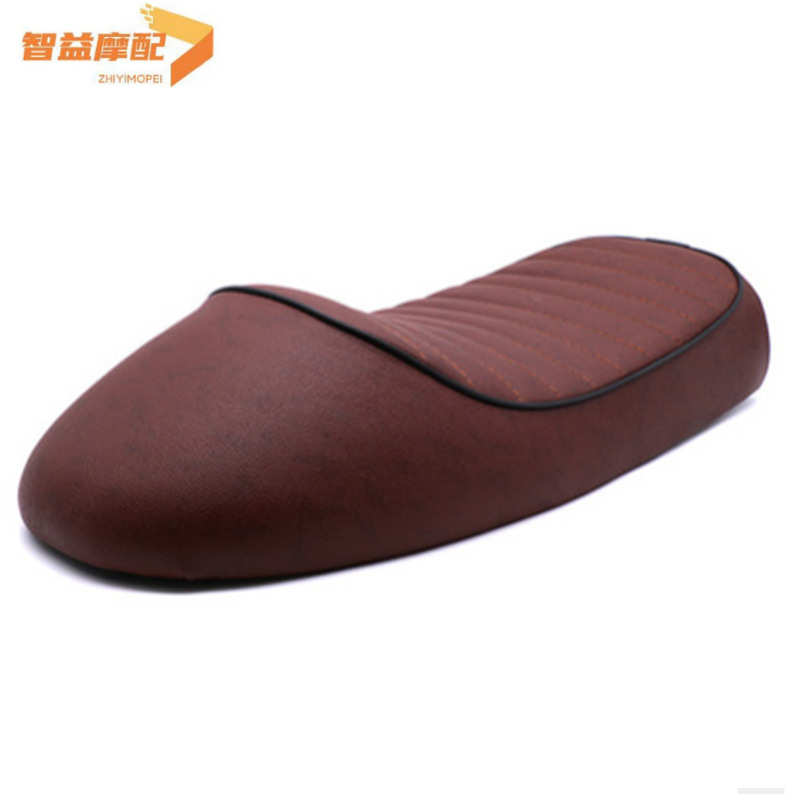 53cm长度驼峰款CG125摩托车坐垫 复古改装 Cafe复古座包 带卡扣