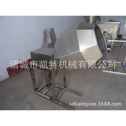 不锈钢八角拌料机糖豆加工机器自动裹糖机