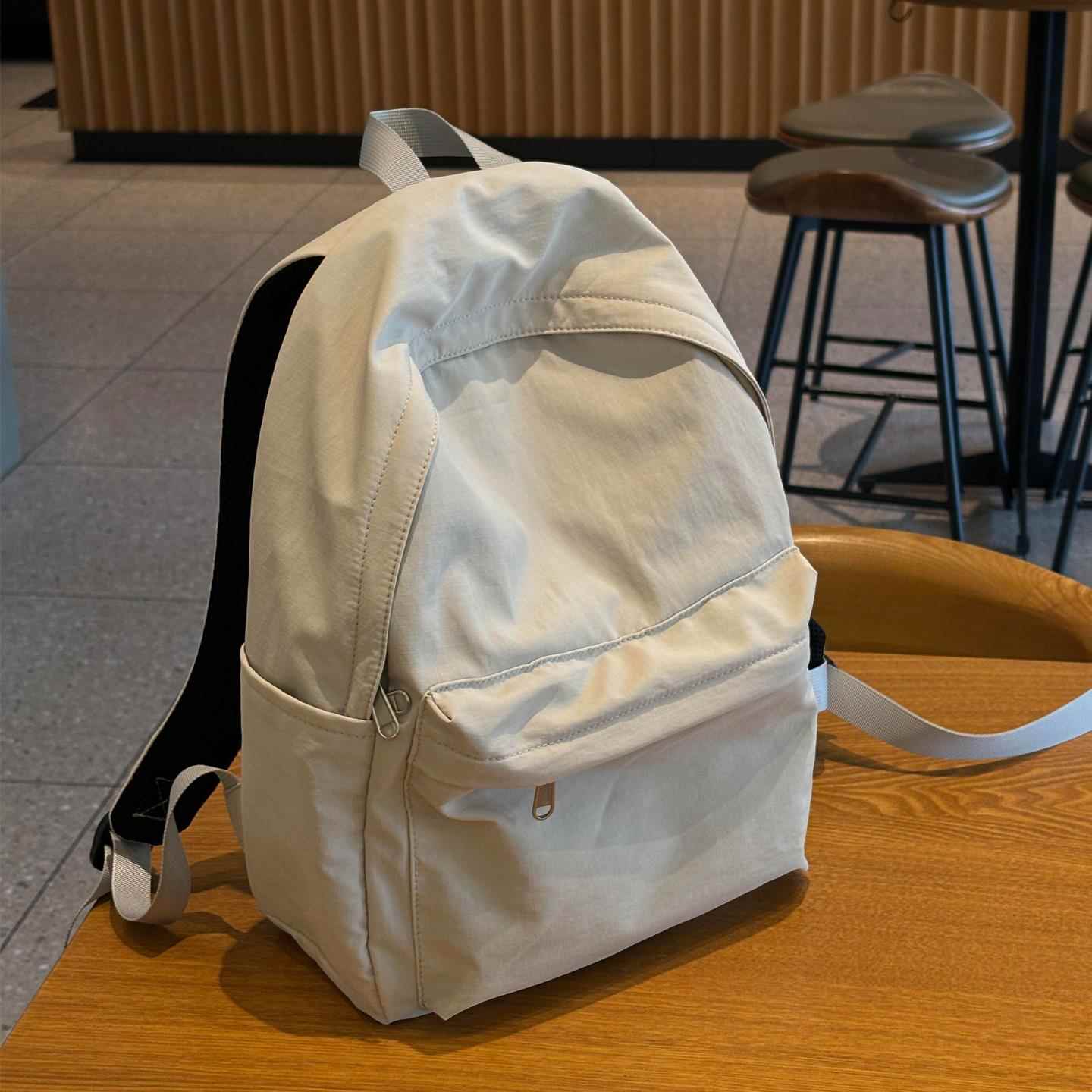高颜值休闲 书包大容量双肩包风双肩背包