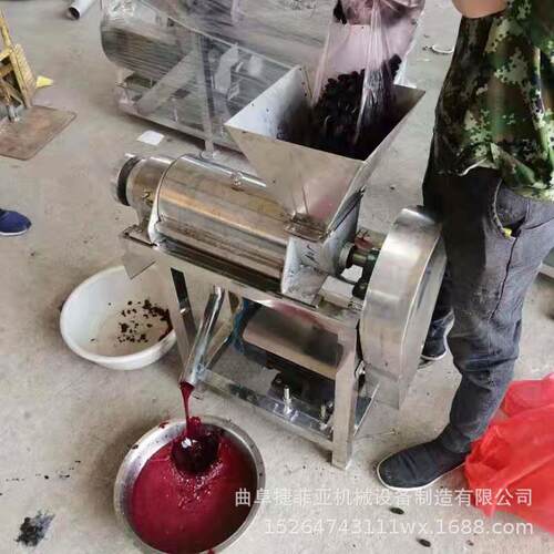 不锈钢工业果蔬榨汁机商用破碎榨汁机苹果刺梨柠檬榨汁机