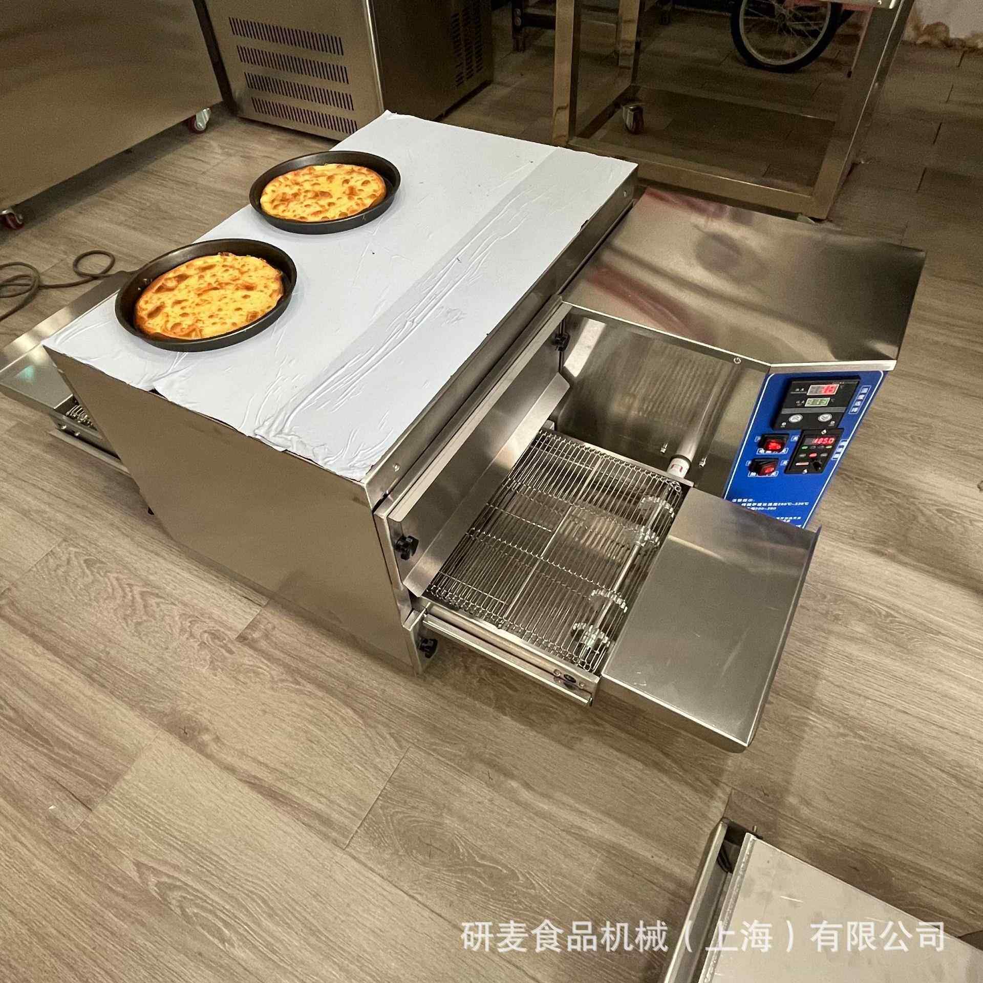 商用比萨饼烤炉 履带传送式披萨炉 热风循环12寸18寸32寸烤箱