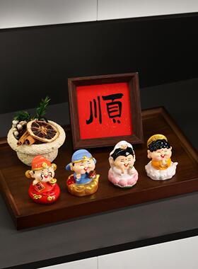 小财神水晶香薰扩香石摆件乔迁之喜礼物喜庆布置新家氛围感好物