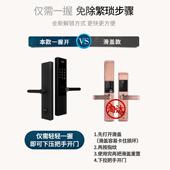 锁电子锁全自动指纹解锁门锁智能锁 指纹锁家用防盗门密码 旺匠