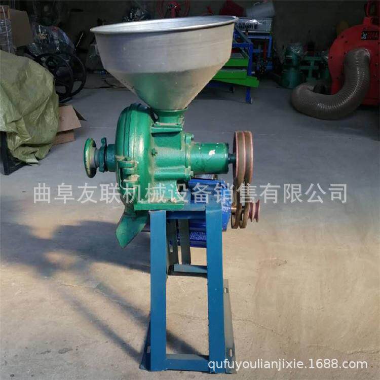 260型两相电打糊机 杂粮煎饼磨糊机 小型砂轮花生打糊机