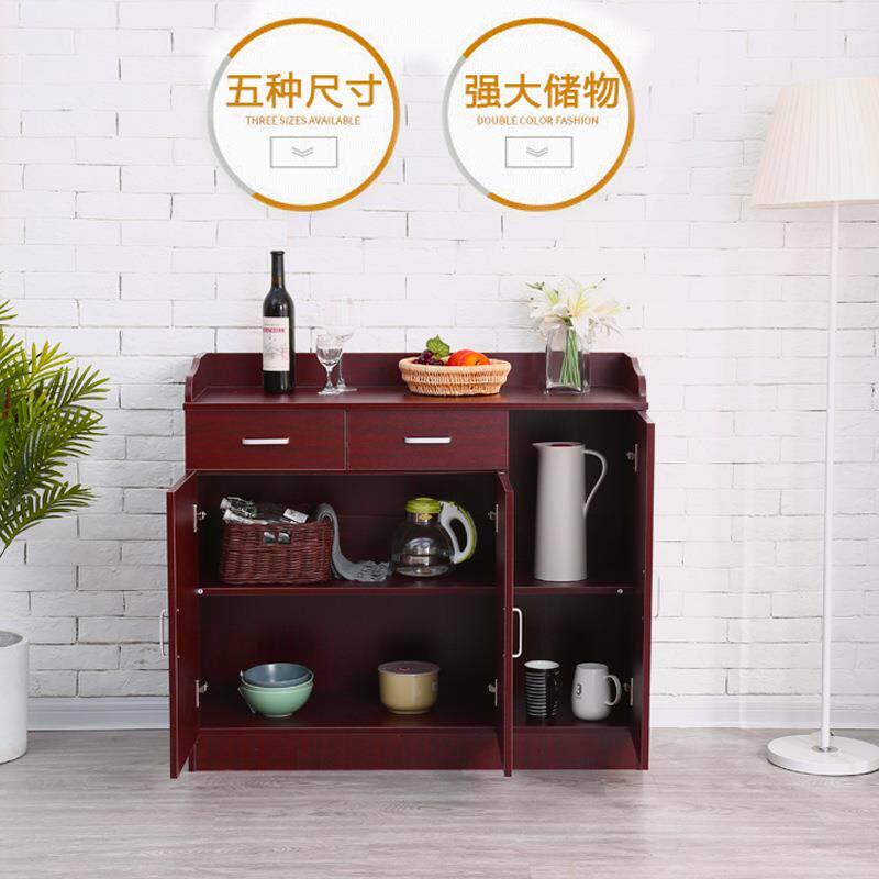 餐边柜现代简约储物柜厨房茶水柜家用简易酒水柜客厅多功能小碗柜