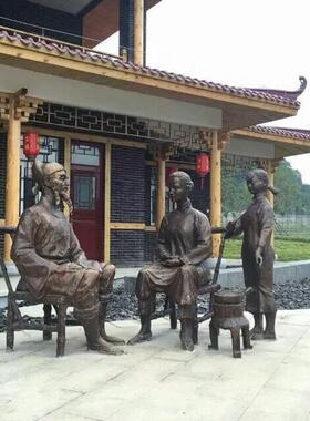 户外纯铜现代音乐人物铜雕广场拉小提琴大提琴弹钢琴乐队