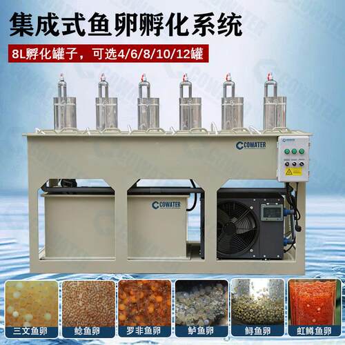亚克力鱼卵孵化器孵化系统工厂化水产养殖孵化设备智能循环水